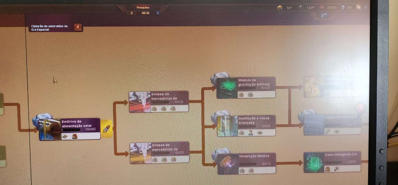 Venda de conta de jogo Forge of Empires